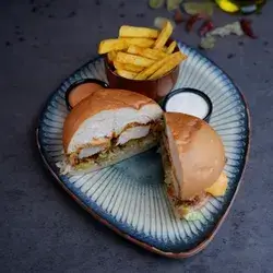 Chicken cheese Burger