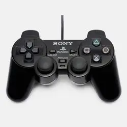 PlayStation 2 DualShock 2 Wired Controller (Jet Black)