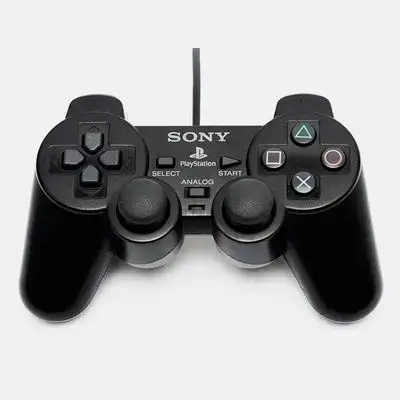 PlayStation 2 DualShock 2 Wired Controller (Jet Black)