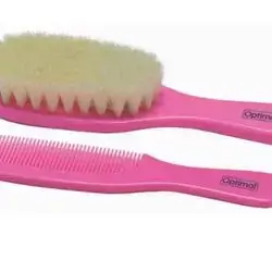 OPTIMAL BRUSH /COMB SET pink