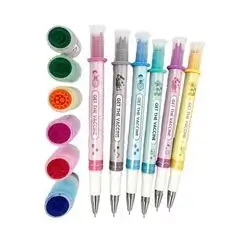 3 in 1- Mini Roller+ Stamp+ Pen