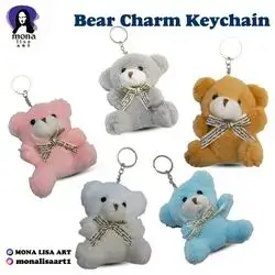 Bear Charm Keychain