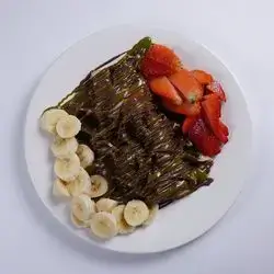 Fettuccine Crepe With Fruite