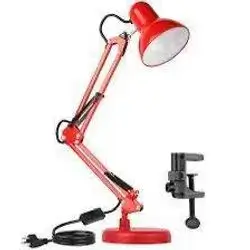RED TABLE LAMP