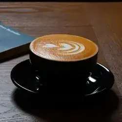 Hot White Mocha Latte