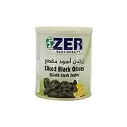 Zer Sliced Black Olives 1Kg