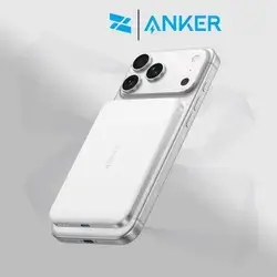 Anker Nano Power Bank 5K MagGo Slim - White