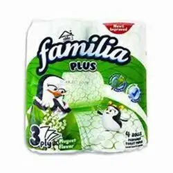 Familia Toilet Roll Flower 3ply X4