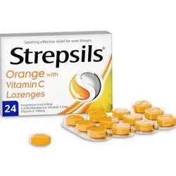 Strepsils ( Orange + Vitamin C )