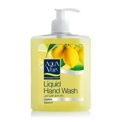 Aqua Vera Liquid Hand Wash Lemon 500 Ml