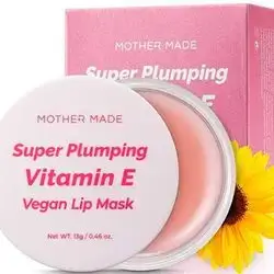 MOTHER MADE Super Plumping Vitamin E Vegan Lip//ماسك نباتي مكبر للشفاه بفيتامين إي 