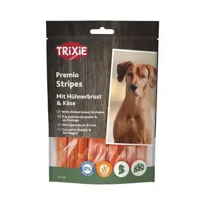 Trixie Stripes Chicken Breast & Cheese 100g