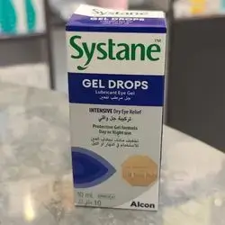 systane gel drops lubricant eye gel intensive dry eye relief protective gel formula day or night use 10ml