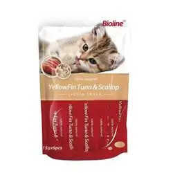 Creamy Snack Yellowfin Tuna & Scallop 6x15g