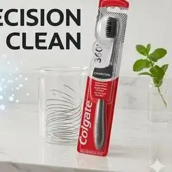 Colgate 360 Charcoal Toothbrush (Medium/Media/Orta)