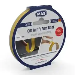 MAS ÇİFT TARAFLI BANT – 12 MM X 25 M 2610