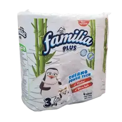 Cleans Familia Toilet Soft 4 Rolls