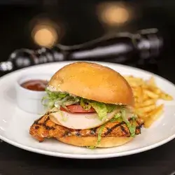 Barley Chicken burger
