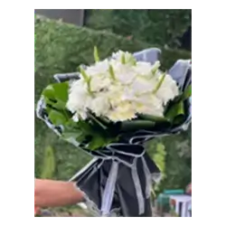 White Rose Bouquet