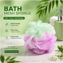 Luxury Bath Shower Puff