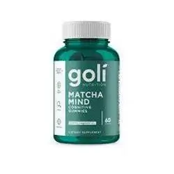 GOLI MATCHA MIND COGNIZIN250MG COGNITIVE 60 GUMMIES