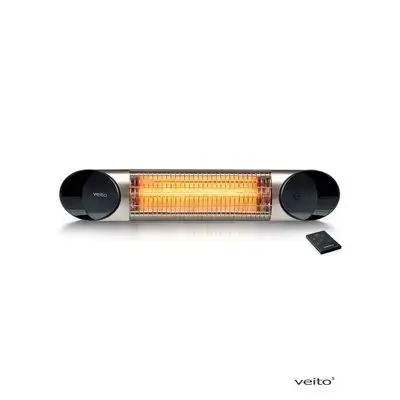 Veito Blade Mini Heater Silver 1200W