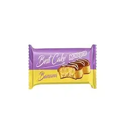 Mini Bob Best Cake Sponge Cake With Banana Cream 30 Gm