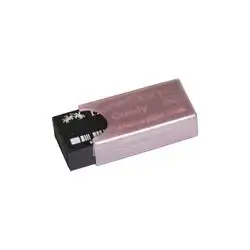 Faber-Castell Candy Metallic Black Eraser with Pvc Free Ca