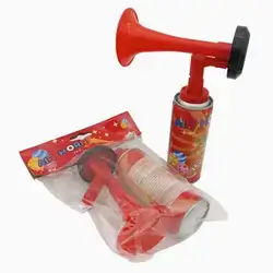 Super Horn Hand Pump Air Horn & Plastic Trumpet - Big Size