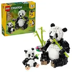 31165 Creator 3in1 Wild Animals: Panda Family