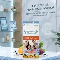 CURA CYP Cyproheptadine HCL Syrup (100