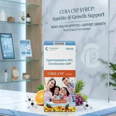 CURA CYP Cyproheptadine HCL Syrup (100