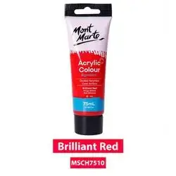 Acrylic (Brilliant Red) 75 ml