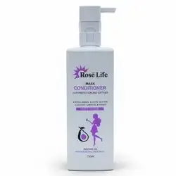 Rose life mask conditioner hair protective and softener 750ml