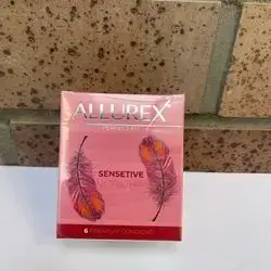 ALLUREX SENSETIVE ULTRA THIN (6 premium condoms)
