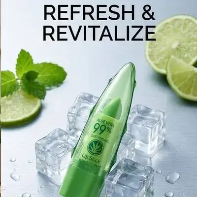 May Aloe Vera 99% Soothing Gel Lip Stick.