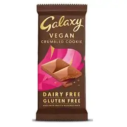 Galaxy Crumbled Cookie Vegan Dairy Free 100 Gm