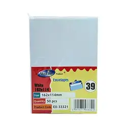 Envelopes White 50Pcs