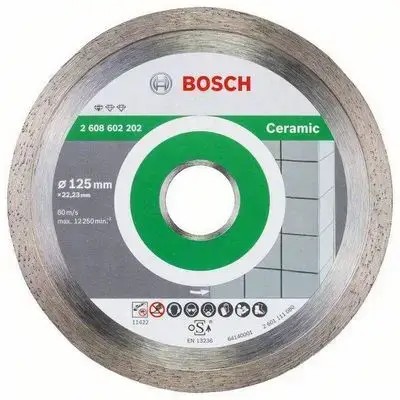 Bosch Diamond Cutting Wheel Sfceramic 125*22,23Mm
