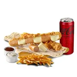 Cheese & Sausage Cajun Skewer Menu