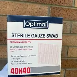 Optimal compresses steriles 40x40 cm 10pcs premium quality