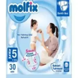 Molfix Baby Daiper Junior No5 X30