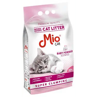 Mio Cat Litter Baby Powder - Big Size 10L