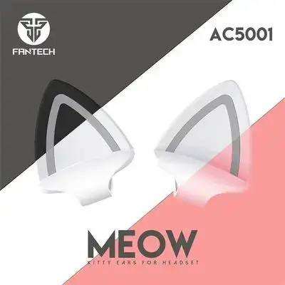 FANTECH AC5001 Meow Kitty Ears LED Kit for Headsets – Space Edition