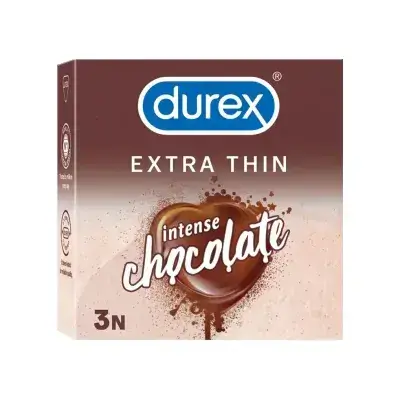 Durex Extra Thin -Chocolate 3condoms