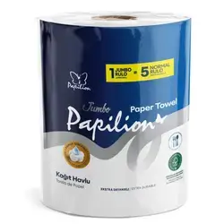 Paper towels, PAPILION, 1 roll, 2 layers, 200 pages, Premium