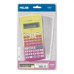 Mi̇lan M240 Scientific Calculator Sunset Series, Pink Colour