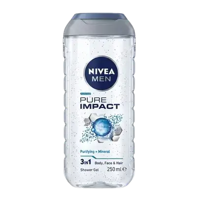 Pure Impact Purifying + Mineral Shower Gel 250ml _ NIVEA