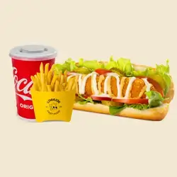 Chicken Roll Sandwich (Medium Combo)