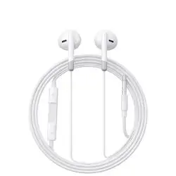 Joyroom Wired Series Half In-Ear Wired Earphones-White